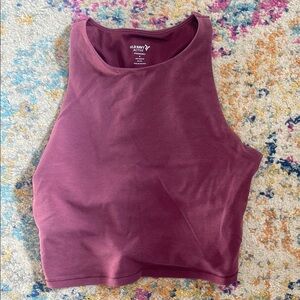 Old Navy Women's Maroon Crop Top